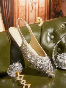 CUCCOO TILAWA Women Flats Valentine's Day - Gold - View 3