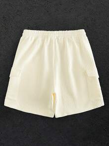GENTILAND Men's Casual Drawstring Waist Cargo Shorts For Daily Commute, Sports, And Work Patterned Shorts Men Men's Jogger Shorts Cream Shorts Men Men's Cargo Shorts Men's Street Wear Shorts Men S Shorts Men S Shorts 7 Inch Inseam Jogging Shorts For Men Mens Clothes Short Set - Apricot - View 9
