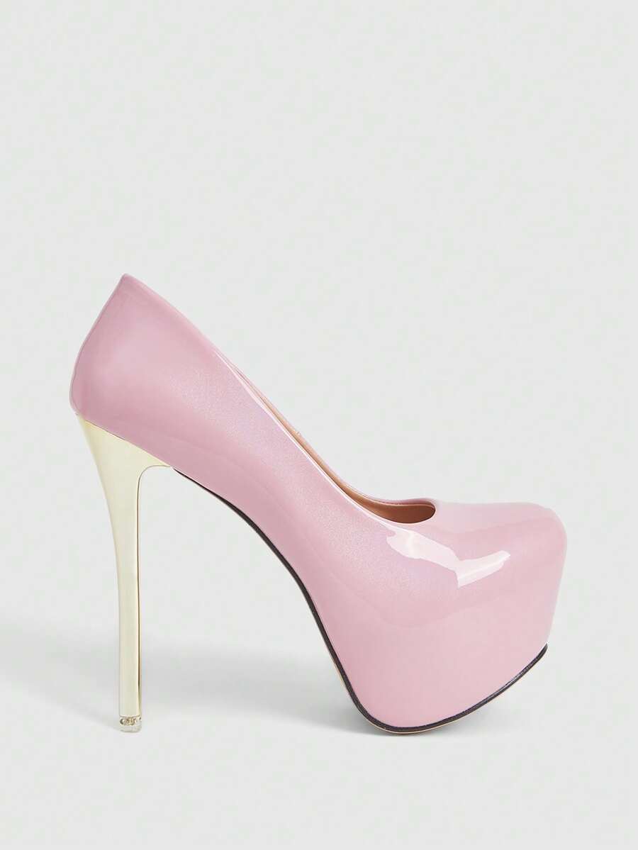 CUCCOO LuxiPop Women Heeled Sandals - Pink - View 1