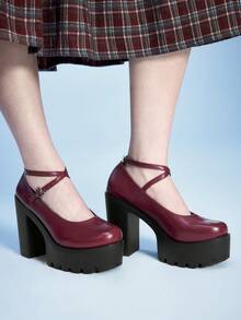 Zapatos de tacón para mujer - Rojo - Ver 6