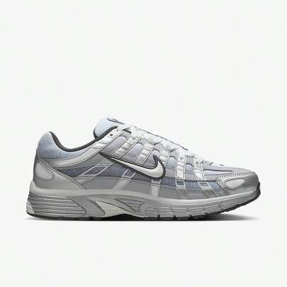 Nike Fade Unisex Sneakers Metallic Silver/Summit White-Wolf Grey