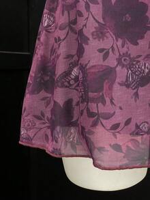 EgrlEra Women's Sexy Rhinestone Lace Fabric Lace-Up Design Mini Dress - Multicolor - View 4