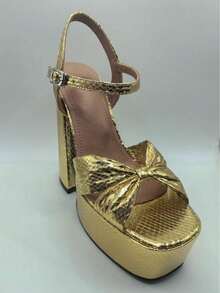 CUCCOO LuxiPop 女士高跟鞋 - 金色 - 查看 10