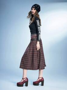 Zapatos de tacón para mujer - Rojo - Ver 3