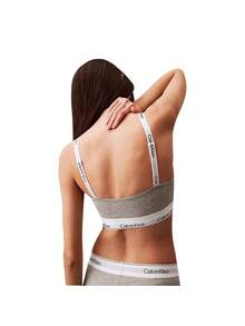 Calvin Klein Women's Underwear Bralette - Grey - View 3