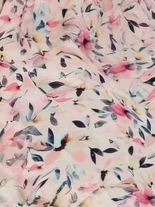 Baby Girl Elegant Floral Print Long Dress