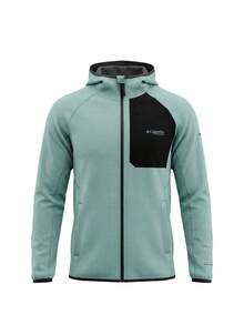 Columbia Triple Canyon II Men Hoodie Crushed Blue / Black - Baby Blue - View 1