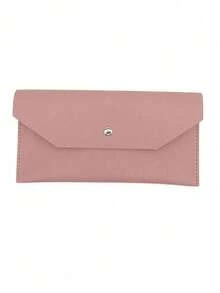1pc PU Leather Money Envelopes For Cash, Reusable Cash Envelope Wallet For Travel And Budgeting, Multifunctional Banknote Wallet Cover Envelope Clip Coin - Multicolor - View 12