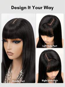 ALL READY WIG Tóc giả không keo Wear & Go cắt nhiều lớp thẳng mái 9x6 tóc giả ren phía trước trong suốt kiểu chữ T nhổ sẵn đường chân tóc tự nhiên các nút tẩy nhỏ mật độ 180% 16-24 inch sử dụng hàng ngày chất lượng cao không cần keo chịu nhiệt thân thiện với người mới bắt đầu trang phục đi nghỉ lễ hội du lịch vũ hội hóa trang ngoài trời trường học bãi biển trường học đám cưới cắm trại trang phục ngày lễ trang phục mùa hè rung cảm kỳ nghỉ quyến rũ thanh lịch giản dị phong cách thời trang Y2k Ss25 từ khóa - SNatural - Xem 9