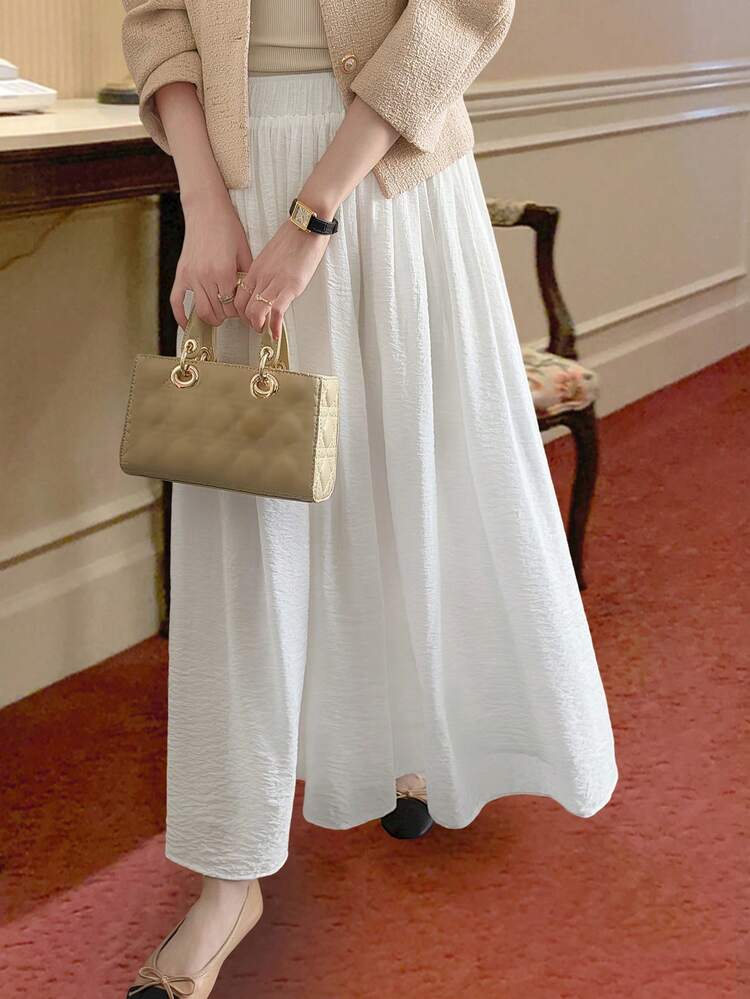 Women's Soft & Relaxed Mid-Length Skirt, New Spring/Summer Design