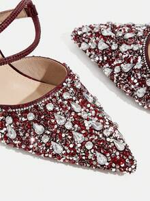 CUCCOO TILAWA Women Pumps Valentine's Day - Burgundy 1 - View 9