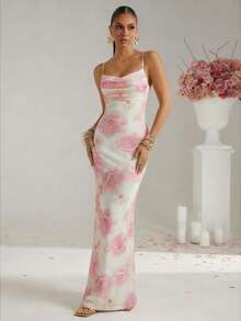 Lumalex 春夏情人节甜蜜美丽情人节装扮圣瓦伦丁节复活节婚礼订婚成人礼女士奢华派对印花连衣裙，是春季节日、情人节假期生日装扮、婚礼宾客婚礼派对夏季假日海滩装扮的理想之选，尽显奢华格调，适合舞会、聚会、宴会、低调奢华、老钱风格、锐舞派对、音乐节等场合，层次丰富，适合宰牲节派对等场合。 - 彩色 - 查看 8