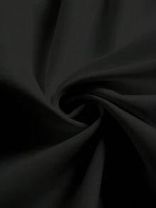 GlowEve CURVE 大码女式白色刺绣短袖V领衬衫，柔软面料无袖上衣，适合毕业典礼、节日、情人节、音乐节、母亲节、万圣节、感恩节、复活节、国庆节、舞会、约会、派对、婚礼、郊游等场合。 - 黑色 - 查看 3