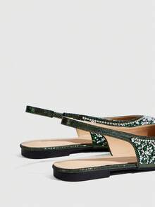CUCCOO TILAWA Women Flats Valentine's Day - Dark Green - View 5