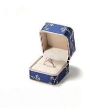 Cirelle 1pc 1pc Vintage Silk-Like Jewelry Storage Box – Elegant Display Case For Rings, Necklaces & Bracelets, Elegant Organizer For Pearl Earrings, Perfect Gift For Her - Multicolor - View 13
