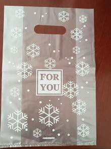 00 50 10 雪花雏菊印花礼品袋，适用于母亲节、婚礼、生日、毕业派对，可重复使用包装，必备用品 - 彩色 - 查看 9