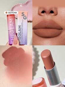 SHEGLAM Dynamatte Boom 持久霧面唇膏-Gotcha 20 色奶油霧面防水唇膏神奇不粘杯防轉移唇膏促銷唇膏 品牌 美容 化妝 化妝品 適合女性與女孩 完美搭配夏季春季 Y2K 時尚 流行 生日 母親節禮物 假期 派對準備就緒 最佳顏色 - Gotcha - 查看 11