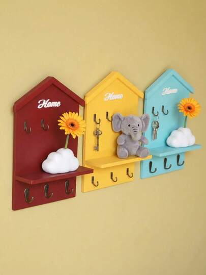 Joivida 1件墙面装饰，卧室布置，墙面悬挂装饰花卉，餐厅，电视背景墙，墙面挂饰，情人节礼物