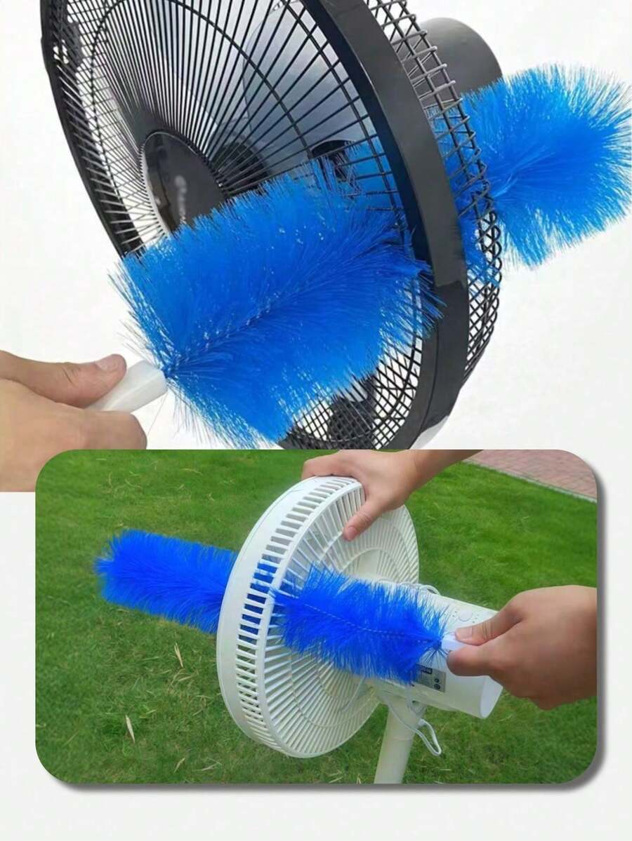 Bendable Duster, Spider Web Brush, Fan Cleaning Brush - Ultra-Fine Fiber Brush Head, Washable - Suitable For Fans, Air Conditioners, Drains, Screens, Blinds, Sofas, Furniture, Vents, Curtains, Cars, Etc. - Reusable Duster - Multicolor - View 1