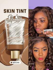 SHEGLAM Dew & Done Skin Tint with SPF20-Mocha - Mocha-30ml - Visualizzare 13