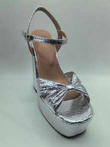 CUCCOO LuxiPop Women Pumps - Silver - View 9