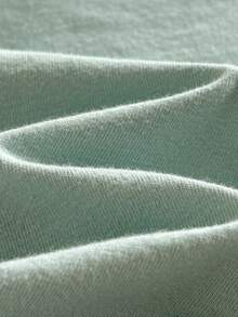 Loomiva 4件套女婴贴身睡衣套装 - 撞色柔软针织圆领长袖上衣和松紧腰长裤 - 彩色 - 查看 7