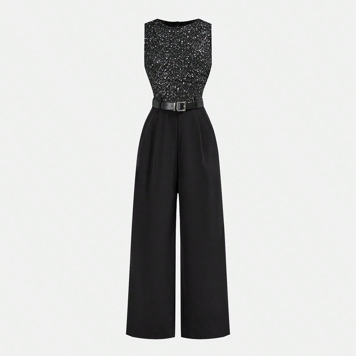 Mono elegante y casual con lentejuelas para niñas preadolescentes