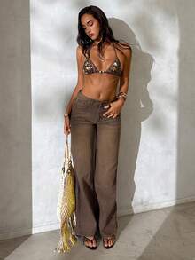 Aloruh Áo bikini đính sequin mới dành cho nữ, trang phục dự tiệc quyến rũ, phong cách Bohemian cho kỳ nghỉ biển, áo bikini tam giác cho nữ, kỳ nghỉ dành cho nữ, kỳ nghỉ biển dành cho nữ, kỳ nghỉ nhiệt đới dành cho nữ, bikini nữ, bikini đi biển dành cho nữ, áo bikini mùa hè 2026. - Nhiều màu - Xem 6