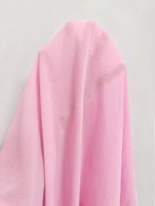 INAWLY Women's New Spring/Summer Casual Hibiscus Print Chiffon Bandeau Top + Skirt 2-Piece Set, Sexy Beach Vacation Cropped Bandeau Top + Asymmetric Hem Skirt 2-Piece Set, Suitable For Vacation, Beach Walks - Pink - View 5