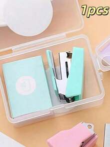 1个/3个超小型可爱订书机，带订书钉，学习用品，送给朋友和同学的小礼物，返校季，圣诞节 - 彩色 - 查看 11