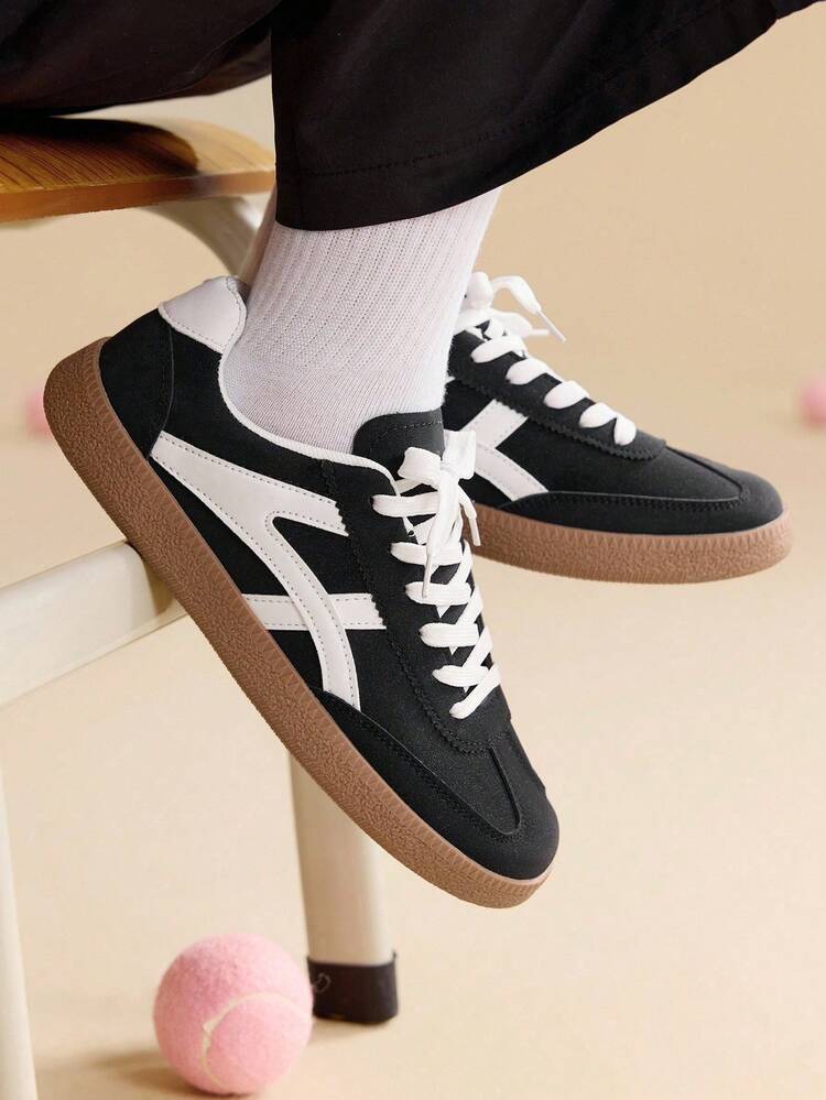 CUCCOO EASI Women's Beige Casual Sporty Sneakers For Christmas