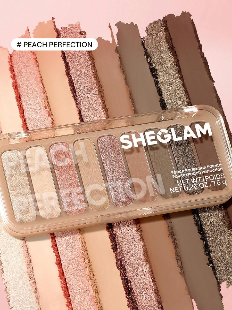 SHEGLAM Peach Perfection BảNg PhấN MắT ThươNg HiệU LàM đẹP Trang đIểM Mỹ PhẩM Cho Phụ Nữ Và Cô GáI HoàN HảO Cho MùA Hè MùA XuâN Lý TưởNg Cho Y2K ThờI Trang Sang TrọNg Phù HợP Cho Sinh NhậT NgàY CủA Mẹ Quà TặNg TiệC SẵN SàNg MàU SắC TốT NhấT - Peach Perfection Palette - Xem 1