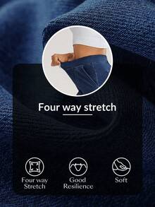 Flexra Quần jeans ống rộng có túi nắp, phong cách thường ngày năng động, thích hợp cho nữ đi làm. - Rửa trung bình - Xem 7