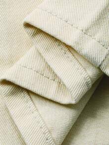 DAZY Autumn Washed Distressed Beige Men's Jeans - Apricot - View 3