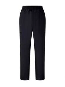 TaskEZ Scrubs Set: V-Neck Short Sleeve Top & Pants Scrub Uniform For Healthcare Workers - Deep Blue - View 4