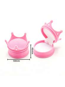 Joivida 1个卡通首饰礼盒，可收纳耳环、项链、戒指、手镯，圣诞节礼物，适合女孩、青少年、女性，北欧风格，房间装饰必备品 - 彩色 - 查看 12