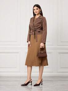 Sleekvia Giày cao gót mũi nhọn dành cho nữ, màu đỏ tía với khóa cài họa tiết da báo, thiết kế hở gót, kiểu dáng tối giản, phù hợp cho đi làm và sinh hoạt hàng ngày, thích hợp cho công sở. - Đỏ đậm - Xem 6