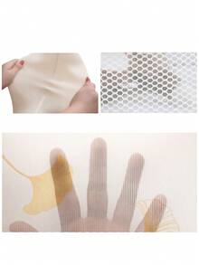 1个装精细网眼文胸洗衣袋，精致内衣保护套，机洗防拉伸损伤，透气网眼，耐用拉链封口，可重复使用，便携，适合女性日常使用、旅行、健身、居家必备，春夏简约纯色内衣护理收纳整理袋，必备单品 - 米色 - 查看 5