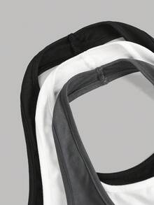 SHEIN Girlism 3件套少女背心和吊带衫 - 彩色 - 查看 3