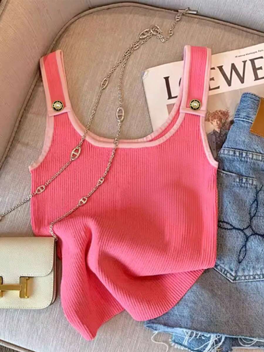 Resyla Women's Casual Fashionable Rejuvenating Tank Top, Summer - Multicolor - View 1