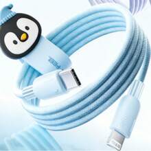 Cable de carga rápida | Cable de sincronización y carga rápida de 2 m trenzado en nailon de 60 W | Cable de carga rápida USB-C a Tipo C | Compatible con teléfonos inteligentes, tabletas y PC | Transferencia de datos de alta velocidad de 480 Mbps | Protección de control de temperatura con chip inteligente | Resistencia a la flexión superior - Multicolor - Ver 2