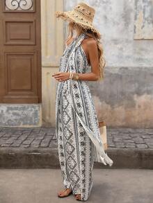 Brillora 女士优雅浪漫舒适简约印花条纹两件套，黑色两件套和白色两件套，春夏款 - 黑與白 - 查看 7