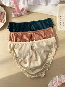 女士丝光冰丝无缝内裤四季款 - 彩色 - 查看 2
