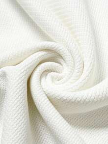 GENIUS ODE 男士街头风哥特字母印花宽松短款T恤 - 米色 - 查看 5