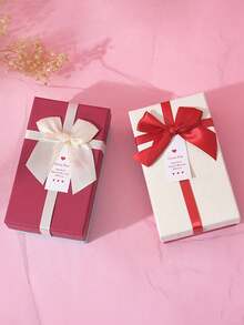 20/50Pcs Colourful Satin Ribbon Bows Cute Ribbon Bow For DIY Craft Decoration Headwear Fashion Clothing Accessories Wedding Birthday Party Decorations - Multicolor - View 4
