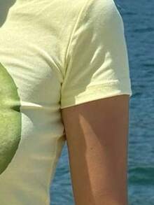 SHEIN Women's Printed Round Neck Short Sleeve Casual Versatile T-Shirt - Multicolor - View 3