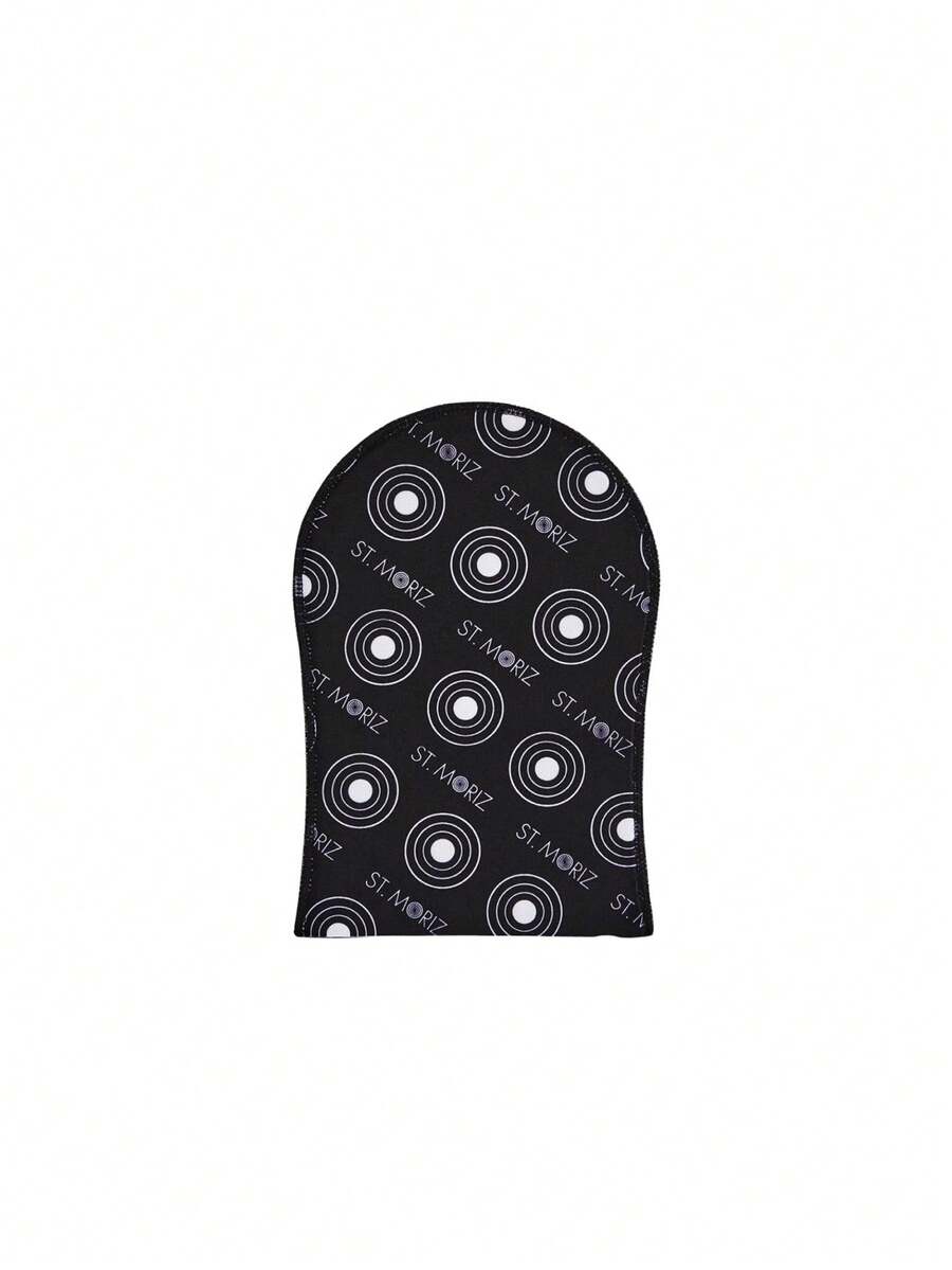 Velvet Single Sided Self Tanning Mitt - Black - View 1