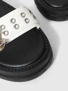 Sugerpunk Women Platforms & Wedge Sandals Valentine's Day - White - View 5