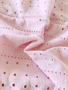 SHEIN Bộ 3 món đồ liền thân không tay và quần short cho bé gái mùa hè, kiểu dáng tối giản, in hình bướm, màu tím trơn, có gân và nơ đen. - Nhiều màu - Xem 6