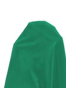 EMERY ROSE Women's Solid Color Frill Trim V-Neck Sleeveless Casual Shirt - Green - View 7